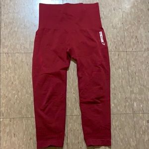 Gymshark Energy Seamless cropped in beet
